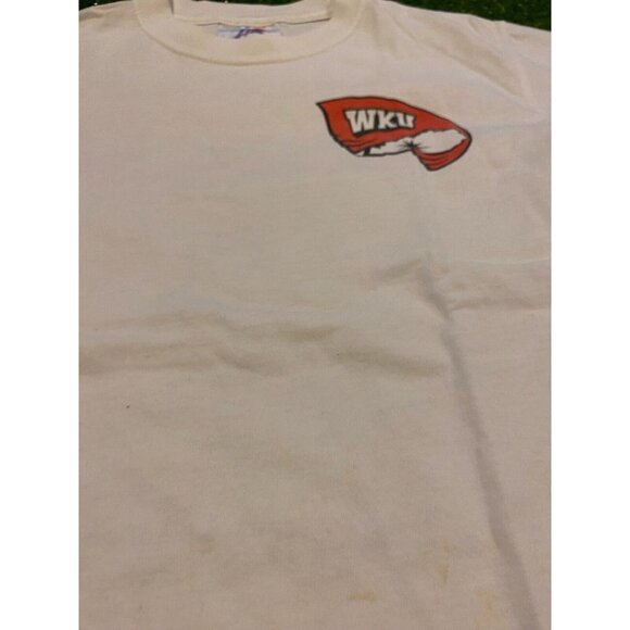 Vintage Western Kentucky Hiltopper shirt mens small basketball March Madness K - Picture 3 of 13